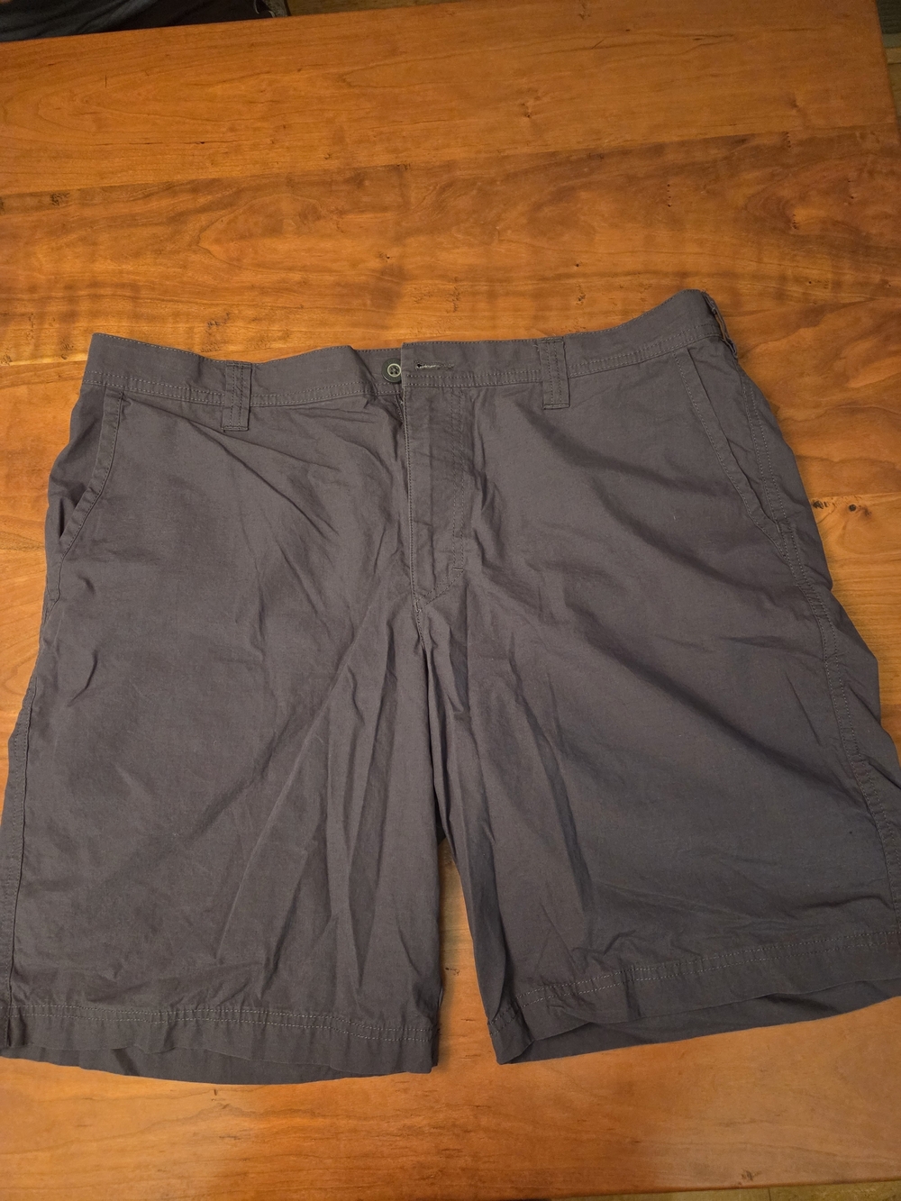 Men's Columbia Casual Gray Cotton Shorts